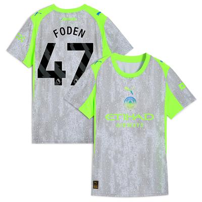 Manchester City PUMA Ausweichtrikot 2025-26 - Damen mit Aufdruck Foden 47 Image