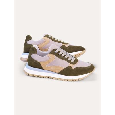 Walbusch Damen Soft Multicolor Sneakers Gruen noch offen: Muster Image