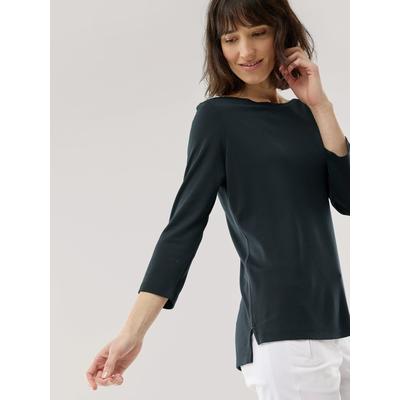 Walbusch Damen Pique-Shirt Edeljersey Schwarz Image