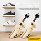 Repacego 1/2 Pc arbres à chaussures en bois extenseur de civière de chaussure réglable hommes femmes unisexe longueur largeur chaussures Extender gardien talons