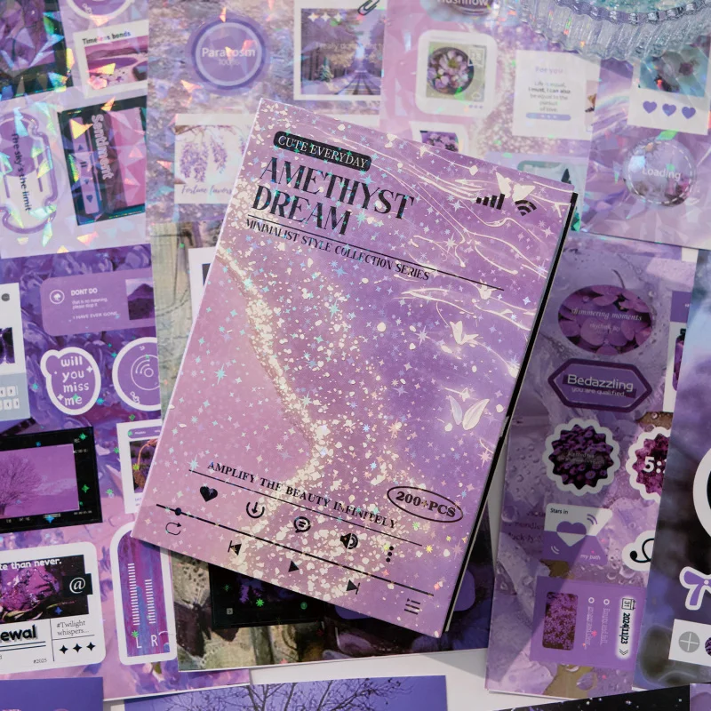 20 Stück koreanisches ästhetisches Gukka-Stickerbuch – gestanzte Abziehbilder für Tagebuch und Scrapbooking Image