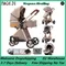 Passeggino 3 in 1 Passeggino leggero Passeggino pieghevole compatto Passeggino neonato Sistema da viaggio Passeggino Passeggino Baby Buggy