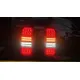 Gruppo fanale posteriore modificato a led per auto per 11-15 Jeep Patriot lampada di guida luci di retromarcia freno indicatori di direzione 2 pezzi