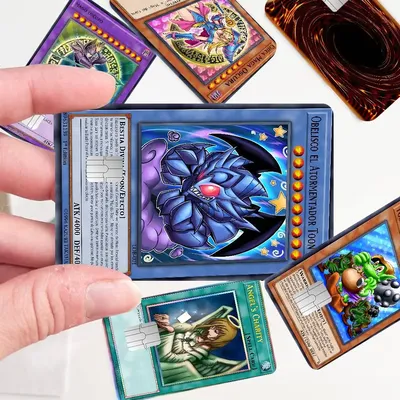 Yu-Gi-Oh MONSTER CARD Verschiedene Stile Poker Aufkleber Film Klebeband Haut für Kreditkarte Debitkarte Big Chip Image