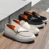 Hochwertige Herren Casual Leatehr Schuhe Comfort abale Plattform Flache Schuhe Größe 46 Slip-On Schuhe für Herren Zapatos Para Hombres