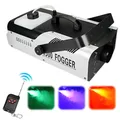 1500W discoteca colorata macchina del fumo RGB rimuovere Fogger Ejector Dj natale festa di nozze effetti di luce macchina della nebbia