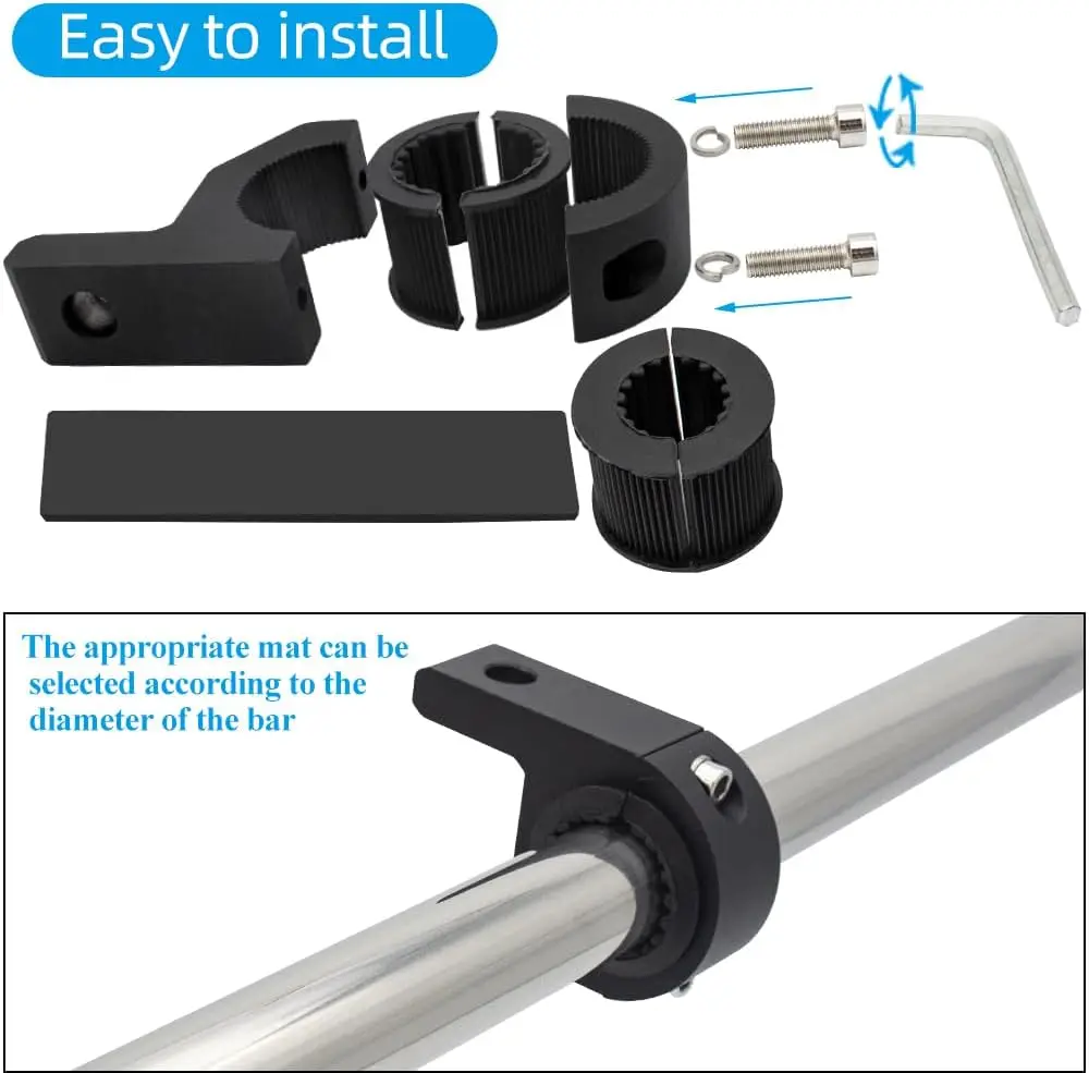 Für kawasaki versys 650 z900 z1000 suzuki 650 afrika twin Motorrad LED Scheinwerfer Schellen Halterung Scheinwerfer Rohr Klemme Mount Kit Image