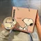 Kawaii Cute Snoopy Tableware Ceramic Bowl Beautiful And High-Value Kawaii Set Bowl Anime Cartoon Household Tableware Suit Gift