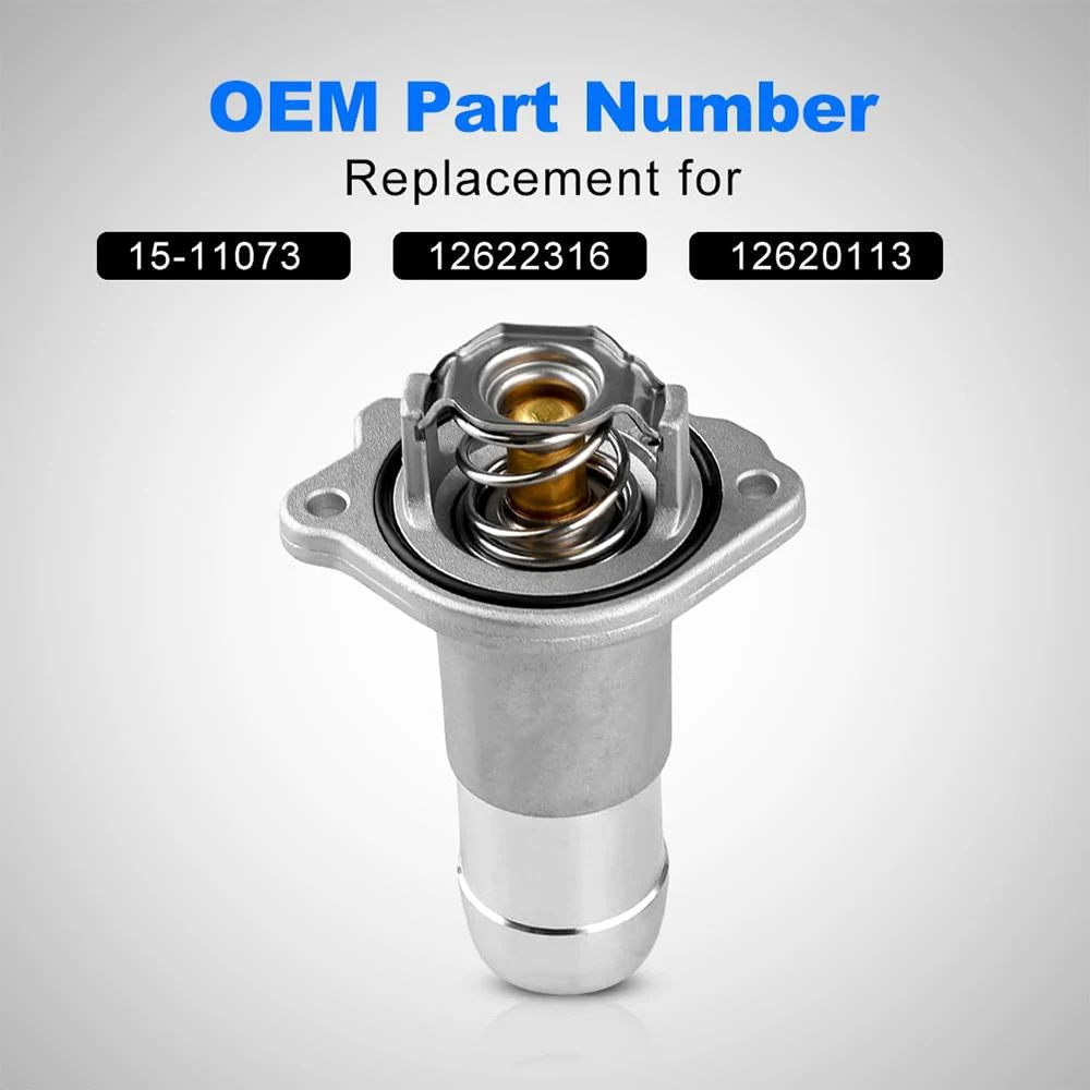 Motorkühlmittel-Thermostatgehäuse-Baugruppe für Chevy Colorado GMC Canyon Hummer H3, Ersatz für 15-11073 12622316 12620113 Image