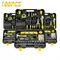 108 pièces ensemble d'outils outil de réparation de voiture Portable paquet combiné ensemble d'outils mixtes Kit d'outils manuels avec boîte à outils en plastique boîte de rangement