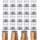 Protecteurs de sol pour pieds de chaise, 16 pièces, carrés, coussinets de pieds de meubles en feutre de Silicone, couvre-pieds pour planchers de bois franc