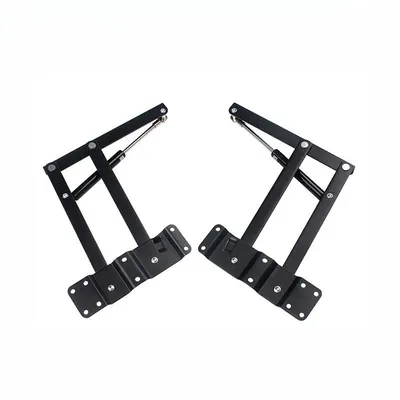 2PC/set DIY Lift Spring Hinge Lift Coffee Table Top Folding Mechanism Hardware Furniture Lift Folding Cabinet Hinge