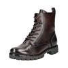 Schnürstiefelette ARA "Ara Stiefelette Leder", Damen, Gr. 38,5, braun (cacao), Leder, casual, Schuhe
