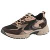 Keilsneaker GABOR "FLORENZ", Damen, Gr. 41, schwarz, sand, braun, Veloursleder, Leder, Textil, metallic, animal-print, sportlich, Schuhe, Plateau, Schnürschuh, Halbschuh in komfortabler G-Weite (=weit)