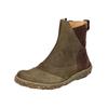 Stiefelette EL NATURALISTA "El Naturalista Stiefelette Leder", Damen, Gr. 38, braun (grün, braun), Leder, casual, Schuhe