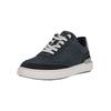 Sneaker CLARKS "Courtlite", Herren, Gr. 42, blau, Kunstfaser, casual, Schuhe, mit federndem Fußbett