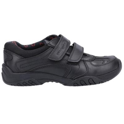 Hush Puppies - Jungen Schul-Uniform-Schuhe "Jezza 2", Leder (Schwarz) Image