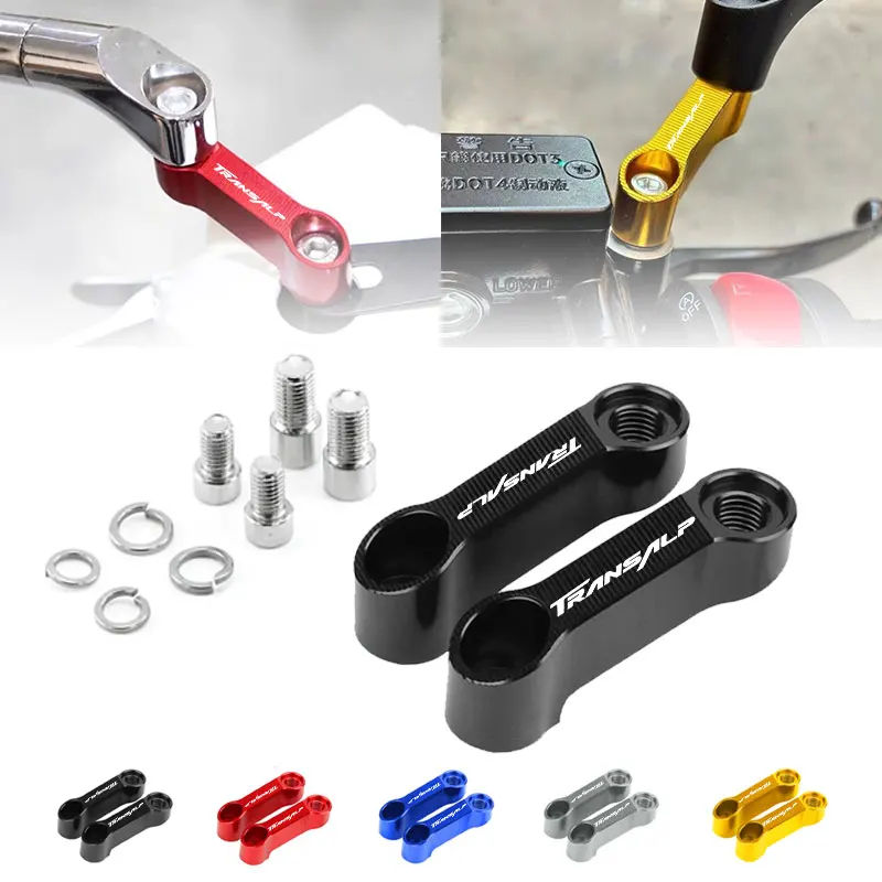 Für Honda XL600V XL650V XL700V XL750V Transalp 2023 Rückspiegel Verlängerung Riser Verlängern Adapter Motorrad Zubehör Image