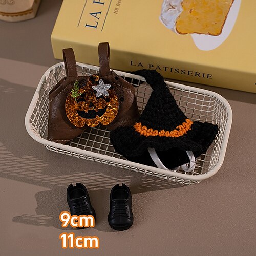 Puppen-Halloween-Kleidung Puppenbekleidungsset Süße Kostümkleidung Zubehör für 6,69 Zoll Puppen (OHNE PUPPE) Weihnachtsgeschenk Image