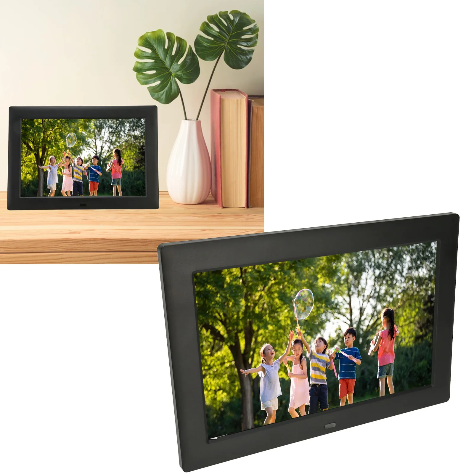 12-Zoll-Digital-Bilderrahmen, HD-Bildschirm, multifunktionaler elektronischer Bilderrahmen mit Fernbedienung für den Bilderrahmen zu Hause Image