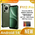 FOSSIBOT F112 PRO Telefono robusto Dimensity 6300 5G 7150mAh 18W Ricarica 24(8+16)GB RAM+256GB ROM Display da 6,88 pollici 120Hz Android14