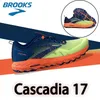 BROOKS Cascadia 17, Laufschuhe, Herrenschuhe, Herbst und Winter, leichte Sportschuhe, stoßdämpfende Rebound-Schuhe für Herren
