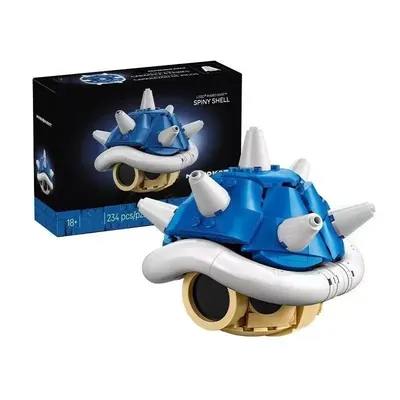 MOC Spiel Anime Figuren 40787 Kart Spiny Shell Schildkröte Modell Sets DIY Kreative Bausteine Kind Spielzeug Weihnachten Geschenk Image