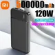 Xiaomi 120W 50000mAh PowerBank Caricatore portatile super veloce Batteria esterna PowerBank Ad alta capacità PowerBank per iPhone Samsung