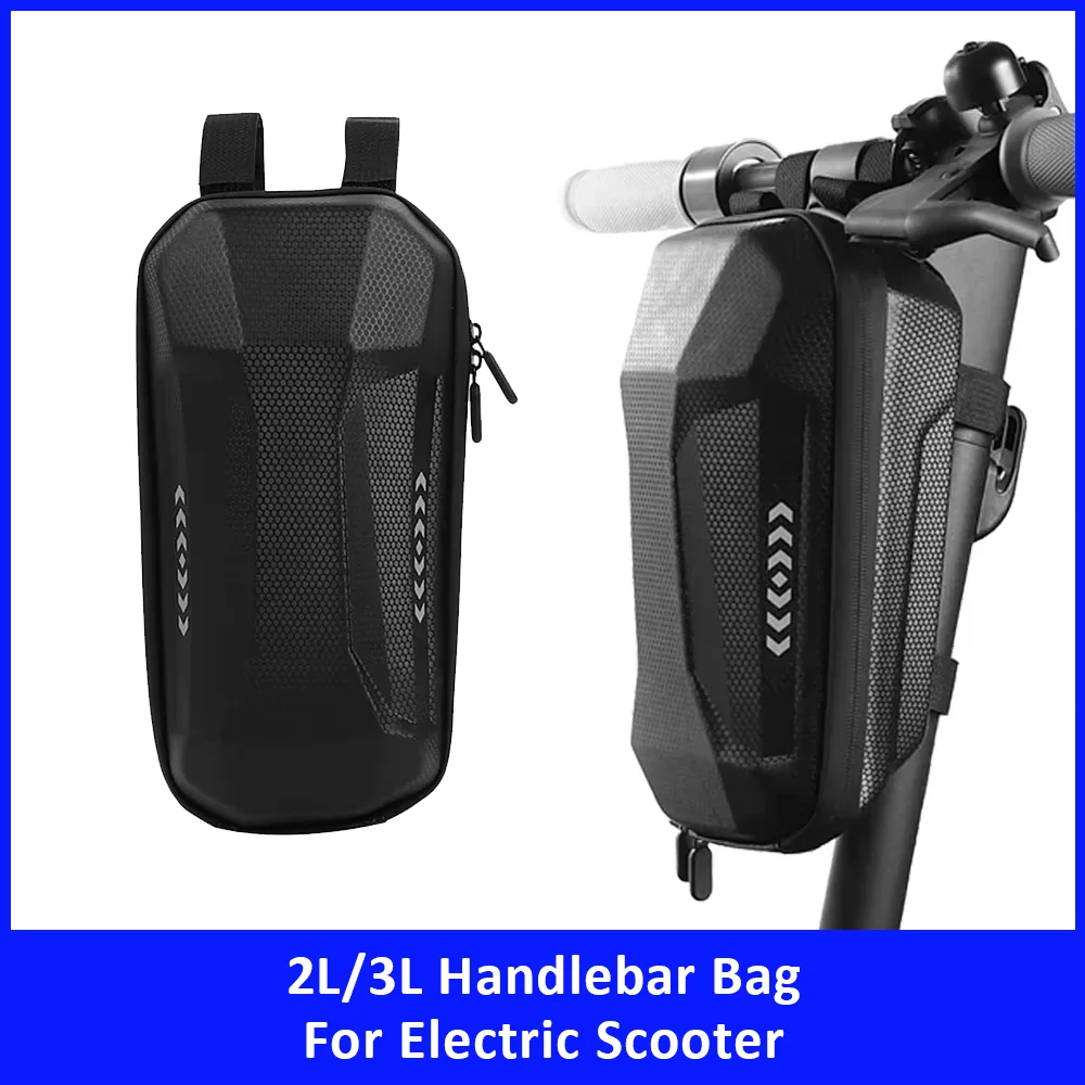 2L 3L Wasserdichte Hartschalen-Aufbewahrungstasche für Inokim OX OXO für Xiaomi Ninebot für Kukirin G2 Elektroroller Vordertasche Lenker Image