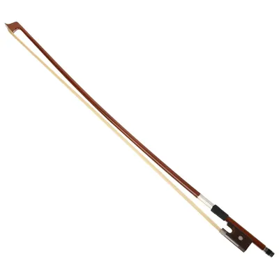 Beginner Violin Bows 4/4 Horsehair Wooden Practice Student Powerful Tone Comfortable Feel Easy Rosin Straight Balanced Musical