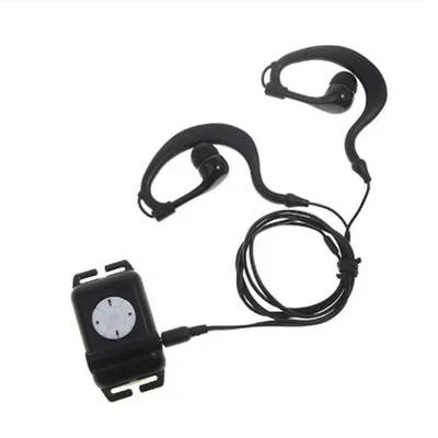 AU47-Mp3 zum Schwimmen, wasserdichter MP3-Player mit Kopfhörer, FM-MP3, zum Surfen, Tragen, Typ Kopfhörer-Clip, MP3-Player (4 GB) Image