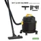 Electric Vacuum Cleaner Wet & Dry Bucket Portable 15L Cleaning Machine Big Suction Powerful Household Vacuum Cleaner