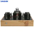 SUNBUCK EL84 6P14 Push-Pull 6N3 6N1 Amplificatore valvolare 2.0 Stereo 15W Classe A 5U4G 6P14 Amplificatore valvolare Audio