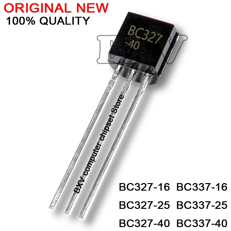 100PCS BC327-16 BC327-25 BC327-40 BC337-16 BC337-25 BC337-40 TO-92 BC327 BC337 Neue Triode Transistor IC Image