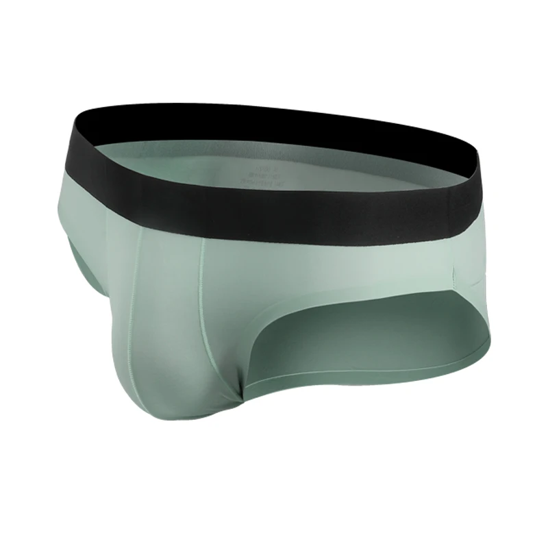 Unterwäsche Männer Eis Seide spurlose ultradünne Sommer atmungsaktive Herren Dreieck Unterwäsche Jungen transparente sexy Shorts Image