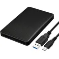 Scatola per disco rigido di tipo C Scatola per disco rigido portatile USB 3.1 da 2,5 pollici Porta seriale SATA Scatola per disco rigido esterno
