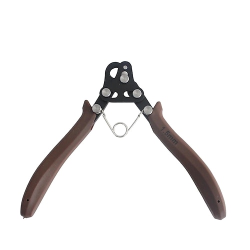 1,5/2,25/3 mm Ein-Schritt-Looper-Zange, Drahtrollzange, Draht-Rundzange, C-Ring-Zange für Schmuckreparatur, DIY-Herstellung von Ohrringen, Armbändern und Halsketten Image
