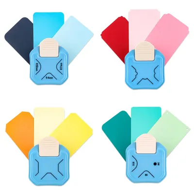 Paper Corner Rounder Punch 3 in 1 (R4mm, R7mm, R10mm) - Corner Cutter for Paper Crafts, Laminate, Photo, DIY, Card Making