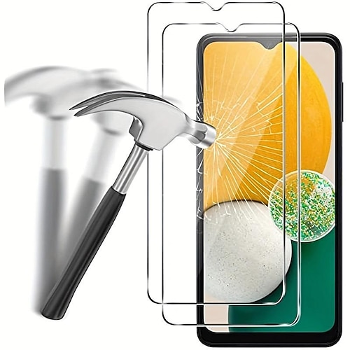 2 Stück Schutzfolie Für Samsung Galaxy S25 Ultra Plus A54 A34 A14 A73 A53 A33 A23 A13 A72 A52 A42 A32 A22 A12 A02 A71 A51 A41 A31 A21 A11 A01 Gehärtetes Glas 9H Härte Anti-Fingerprint High Definition Image