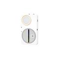 luce video a led 1200ah ricaricabile luci per fotocamera portatili 3 effetti di luce illuminazione fotografica per vlogging selfie