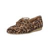 Bootsschuh PAUL GREEN "Paul Green Halbschuhe Veloursleder", Damen, Gr. 40,5, braun (leopard), Veloursleder, casual, Schuhe