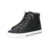 Sneaker MUSTANG SHOES "Mustang Shoes Sneaker Lederimitat", Damen, Gr. 41, schwarz, Lederimitat, casual, Schuhe