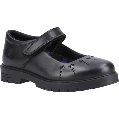 Hush Puppies Sabrina Senior Mädchenschuhe Aus Schwarzem Leder Image