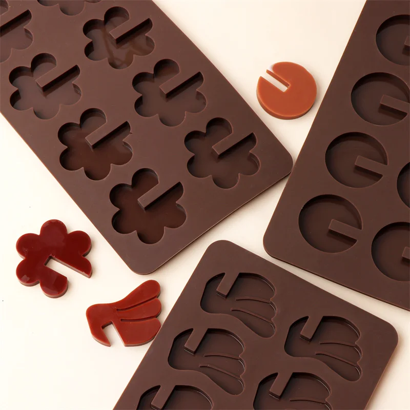 3D Blume Form Quadrat Silikon Form DIY Kristall Tropfen Kleber Harz Form Schokolade Kuchen Dekorieren Form Backen Werkzeug Eiswürfel Geschenk Image