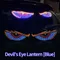 Devil's Eye LED decorative light USB LED panel For Truck Car windshield LED display screen Cool LED screen board Car accessories