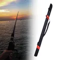 Borsa per canna da pesca Borsa per attrezzi Guscio rigido Piattaforma impermeabile Custodia portatile per canne da pesca a mosca Custodia protettiva Borsa da trasporto portatile