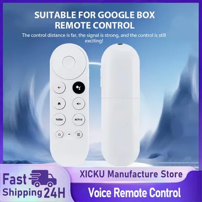 NUR Fernbedienung G9N9N Ersatz-Sprachfernbedienung für Google Chromecast 4k Snow Streaming Media Player
