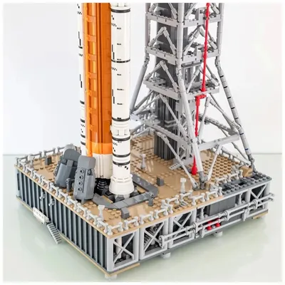 3601-teilige kreative Bausteine Artemis Rocket Space Launch System Montagemodell Spielzeug für Erwachsene Weihnachtsgeschenk Image