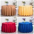 Nappe ronde, nappe jacquard simple et haut de gamme, banquet de mariage, nappe de restaurant occidental, nappe ronde