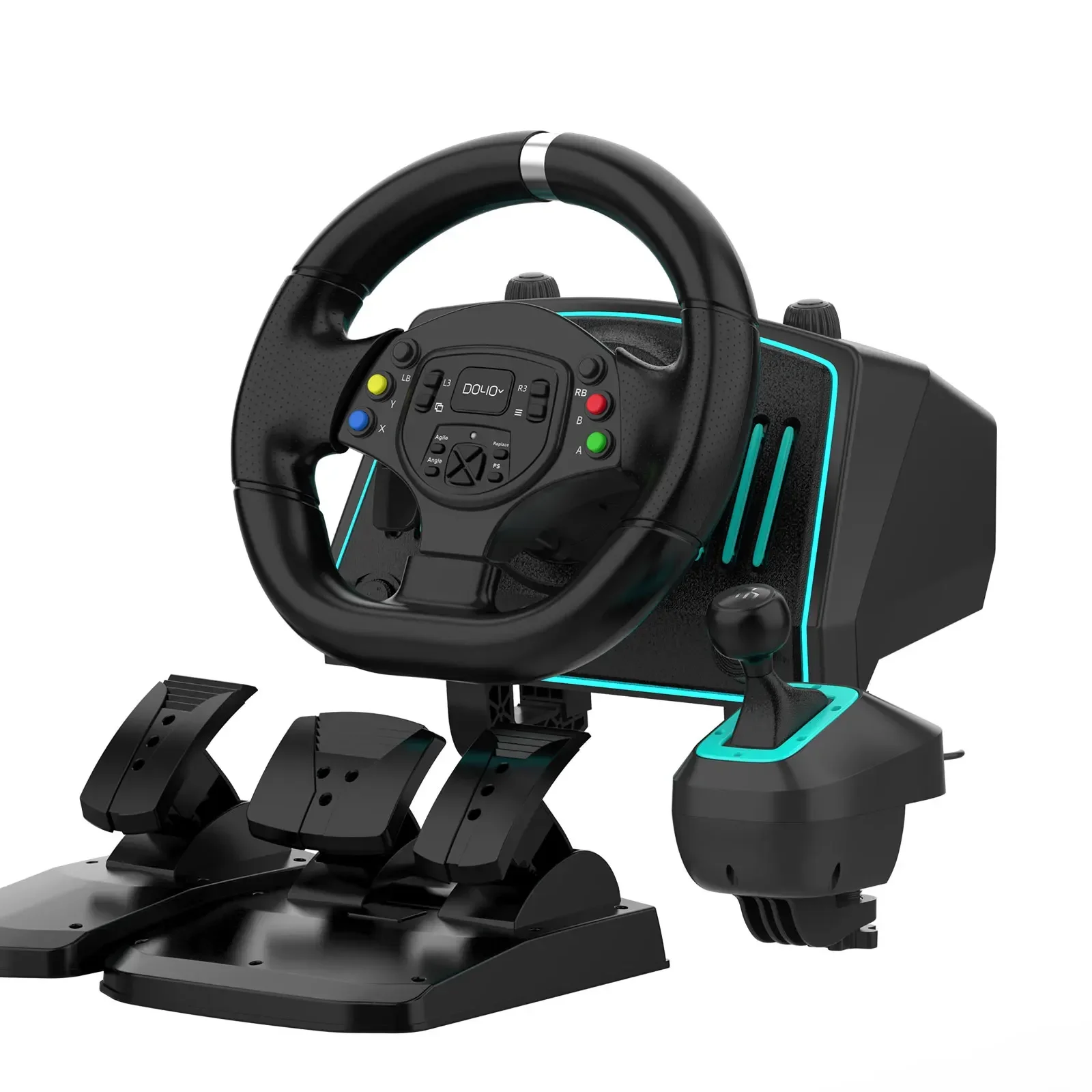 Fabrikpreis Neuankömmling Heißer Verkauf Volante Shifter und Pedal 1080 Grad Ps5 Gaming Racing Lenkradsimulator Image